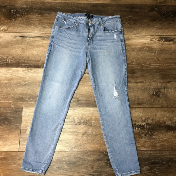 Just usa vale skinny scissor hem jean Clearance